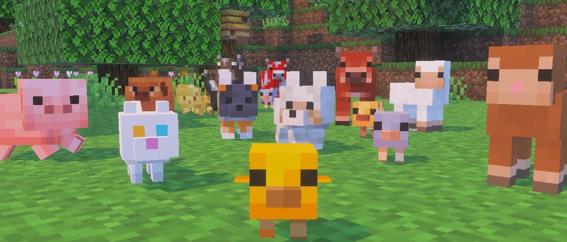 The first features from our cutest drop yet - Minecraft